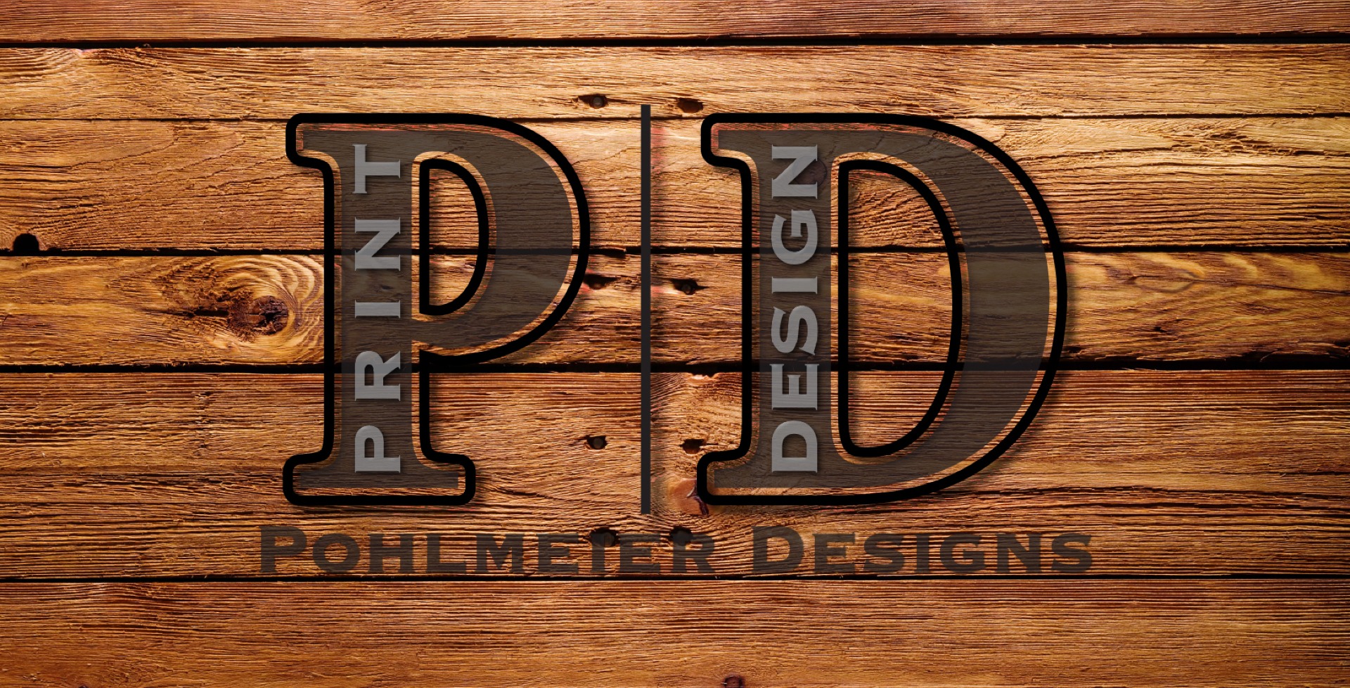 PD with wood background